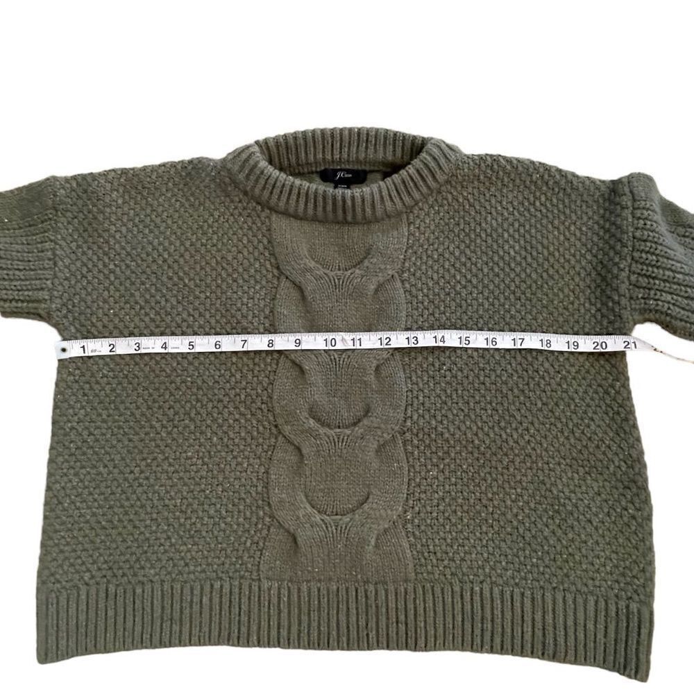 J. Crew ~ Women’s Cropped Wool Sweater ~ size XXS - Picture 6 of 7